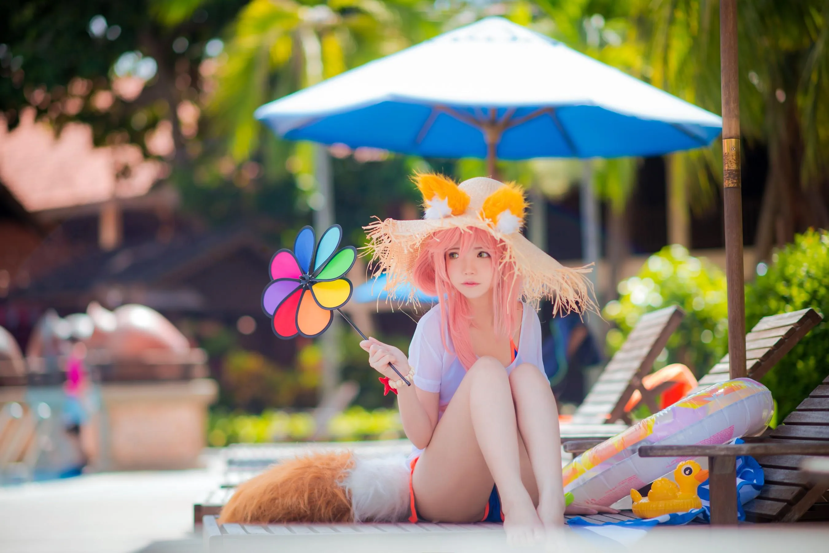 Miu只 – NO.07 Tamamo Summer [18P]插图3
